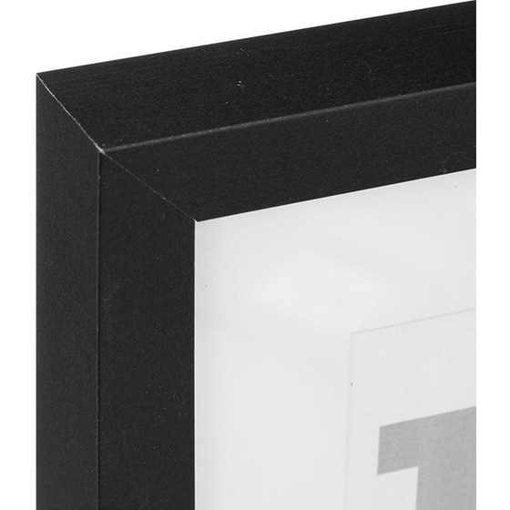 Κορνίζα Τοίχου Spitishop A-s Eva 193155 MDF 24.8x3.5x31.8 cm - Μαύρη image 1