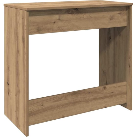 Γραφείο VidaXL από Επεξεργασμένο Ξύλο 80x40x75 cm - Artisan Δρυς image 5