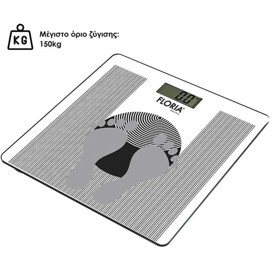 Ψηφιακή Ζυγαριά Σώματος Zilan ZLN7682 Λευκό/Γκρι image 1