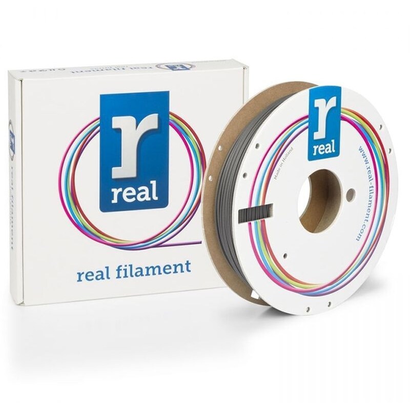 REAL FILAMENTS νήμα 3D εκτυπωτή PLA Matte - 0.5kg 1.75mm - Μαύρο