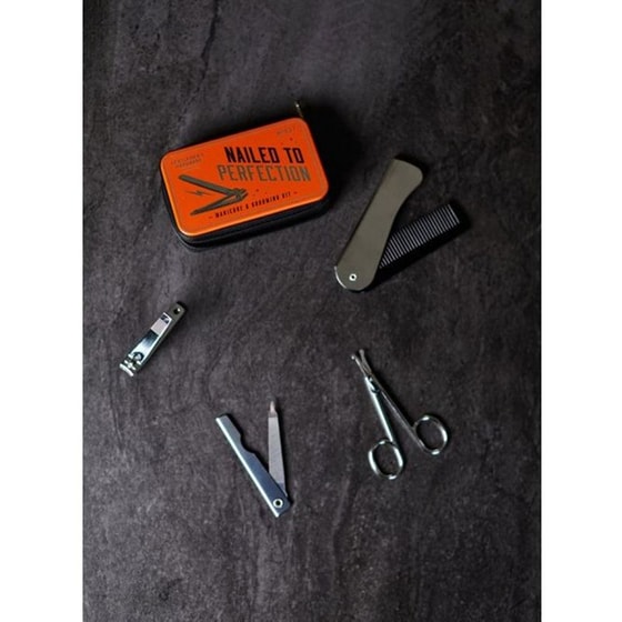 Σετ Περιποίησης Manicure Gentlemen's Hardware (4 Τεμάχια) image 5