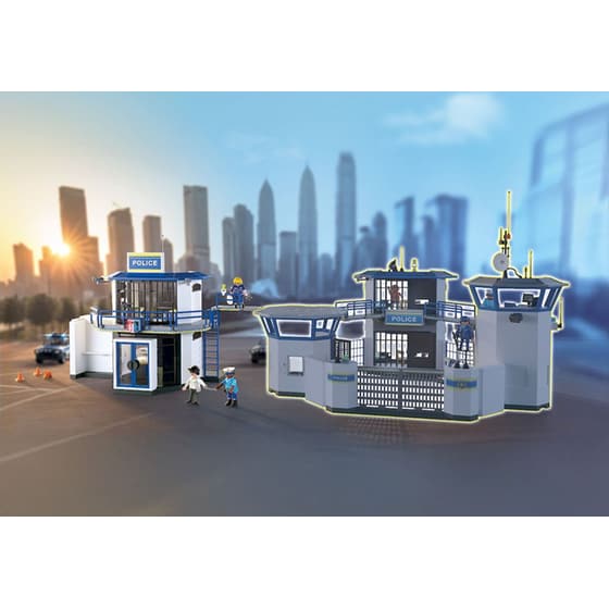 PLAYMOBIL®&nbsp; City Action Αστυνομικό Τμήμα με Δωμάτιο Ερευνών (71874) image 5