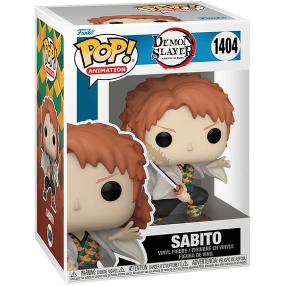 Funko Pop! Animation - Demon Slayer - Sabito #1404 image 1