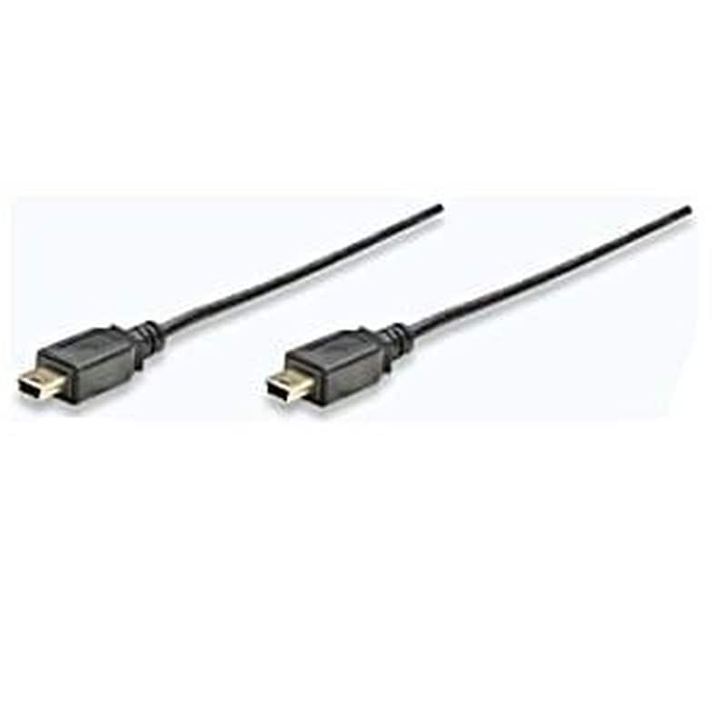 MANHATTAN Manhattan Usb 2.0 Cable Mini-a Male To Mini-b Male 1.8m - Black (391122)