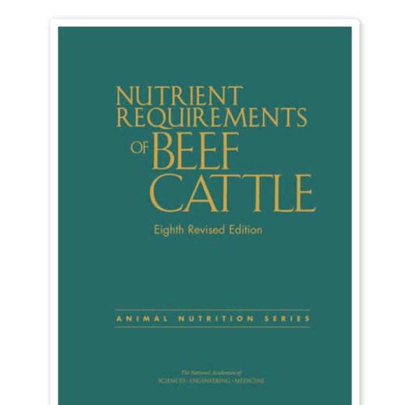 Nutrient Requirements of Beef Cattle
