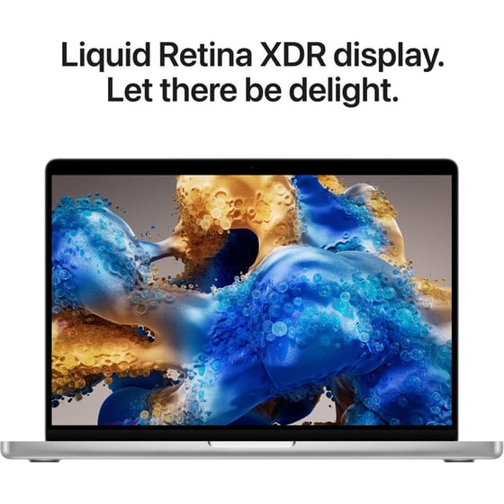 Apple MacBook Pro MJ3E4GR/A 14" M5 Chip QHD+ (Apple M5 10 Cores/32GB/1TB SSD/10 Cores GPU/macOS) Silver image 5