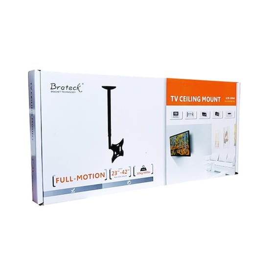 Βάση Τηλεόρασης Οροφής Brateck Lcd-504a με Κλίση 32" - 42" έως 30 kg image 1