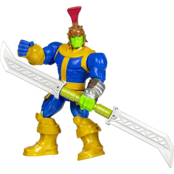Hasbro Φιγούρα Marvel Avengers Hulk/ Thanos MixMashers Deluxe 1 Τμχ - Τυχαία Επιλογή Σχεδίου (F9266) image 9