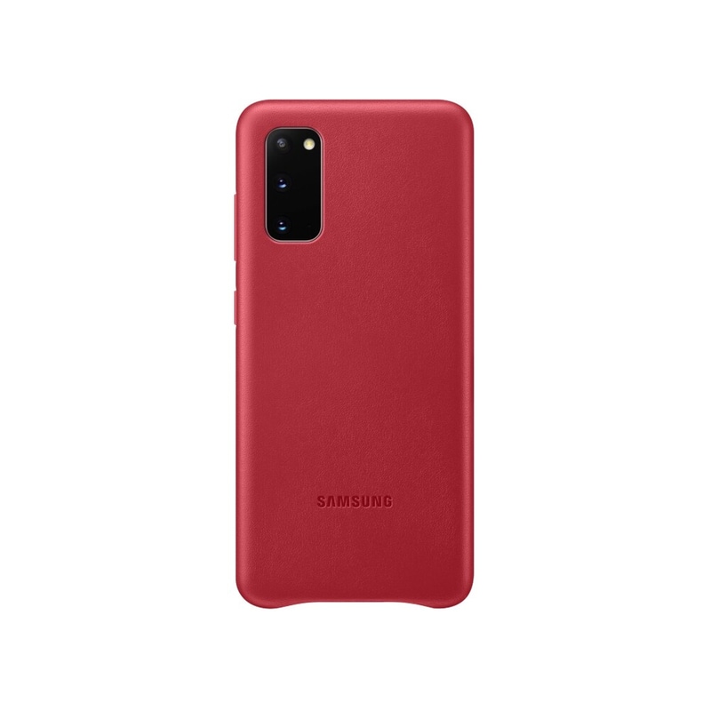 SAMSUNG Θήκη Samsung Galaxy S20 Leather Cover - Κόκκινο