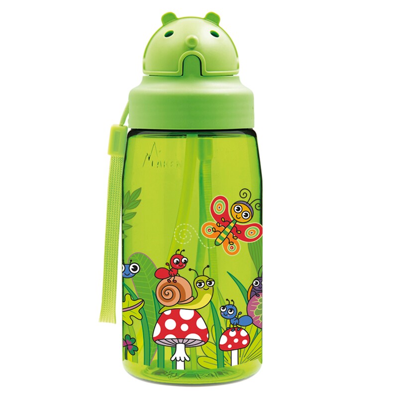 Παγούρι με Καλαμάκι Laken Oby Bugs 450ml