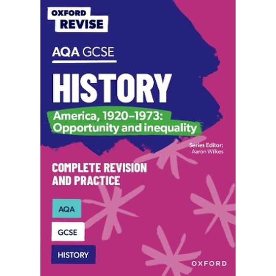 Oxford Revise: AQA GCSE History: America, 1920-1973: Opportunity and inequality Complete Revision and Practice image 0