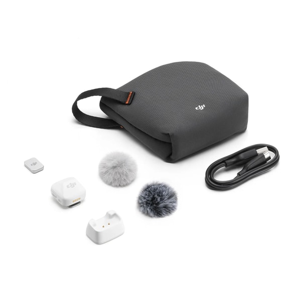 DJI Mic Mini Transmitter - Arctic White image 9