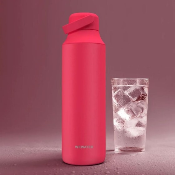 Θερμός Wewater with Infuser Κόκκινο 600 ml image 6