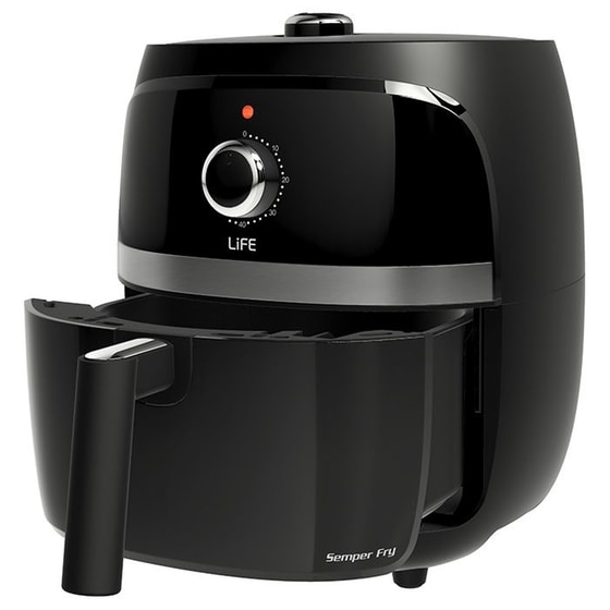 LIFE SEMPER FRY 221-0291 1300 W 3.2 L Μαύρη Φριτέζα Αέρος image 1