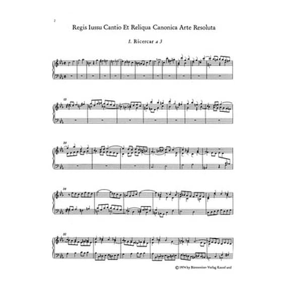 Βιβλίο Για Σύνολα Barenreiter Bach - Musical Offering Bwv1079 [pocket Score] image 2