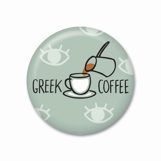 Μαγνήτης GNF Thinkofme Small Greek Coffee - Πράσινο image 0