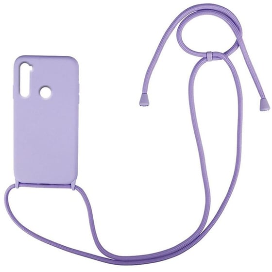 Θήκη Xiaomi Redmi Note 8 - Sonique Carryhang Με Κορδόνι - Λιλά image 0