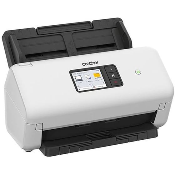 Brother ADS-4500W Σαρωτής εγγράφων A4 Sheetfed Optical 600 DPI με WiFi και Ethernet - Λευκό image 2