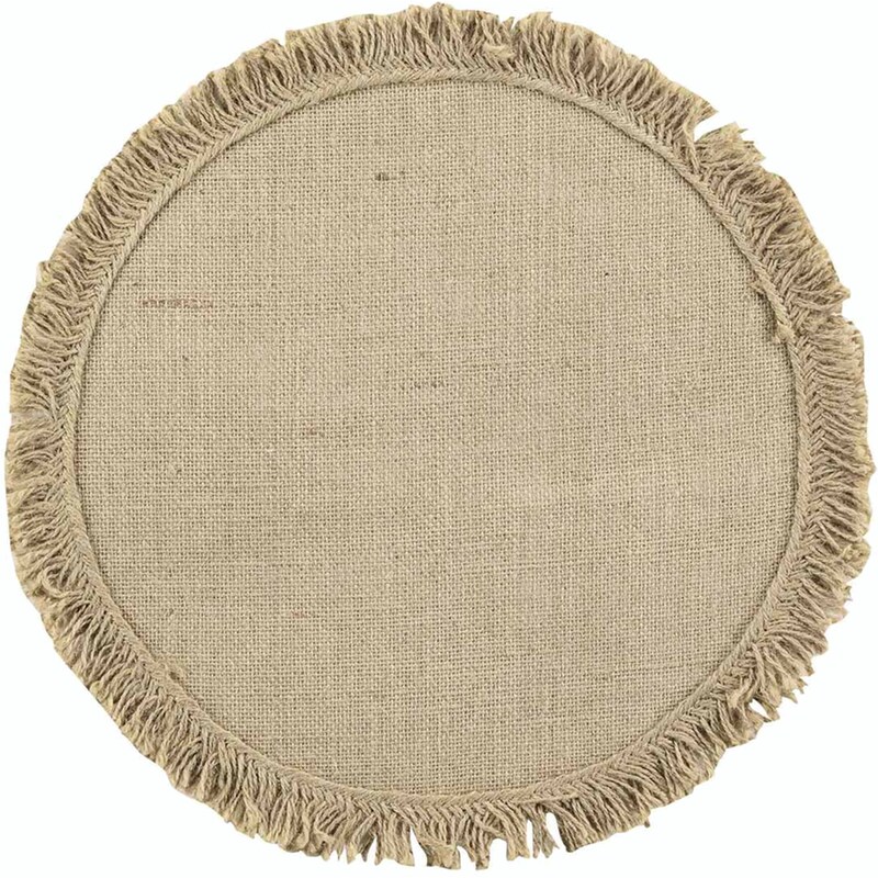 Σουπλά Spitishop Frangyss Ψάθινο 38 cm - Μπεζ