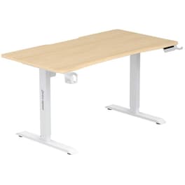 Γραφείο Gaming Anda Seat Xtreme με Αυξομειούμενο - Wood & White