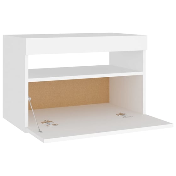 Έπιπλο Τηλεόρασης  VidaXL από Μοριοσανίδα 60x35x40cm - Λευκό image 3