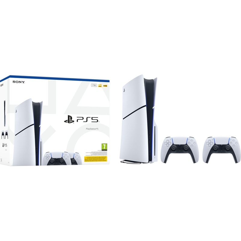 SONY Sony PlayStation 5 - 1TB Two DualSense Wireless Controllers Bundle