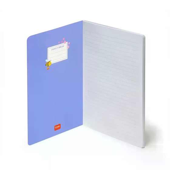 Σημειωματάριο Legami Ριγέ Quaderno Medium Α5 Bee image 1