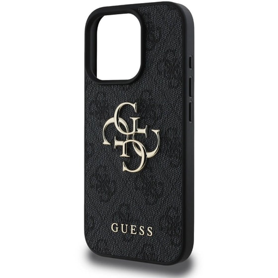 Θήκη Apple iPhone 16 Pro Max Guess 4g Big Logo Back Cover  - Μαύρο image 3