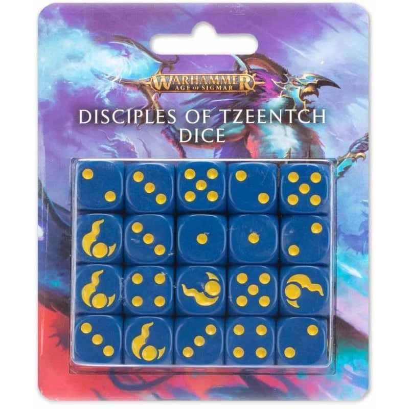 Disciples Of Tzeentch Dice Warhammer: Age of Sigmar GAMES WORKSHOP