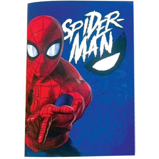 Τετράδιο Καρφίτσα Back Me Up 40 Φύλλων - Spiderman (1 Τεμάχιο) image 0