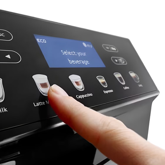 Μηχανή Espresso DeLonghi Eletta Evo ECAM 46.860.B 1450 W 15 bar Μαύρο image 1
