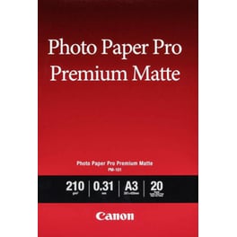 Canon Φωτογραφικό Χαρτί Matte A3 210 gr/m² για Inkjet Εκτυπωτές 20 φύλλα