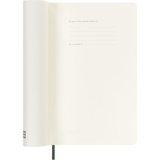 Ημερολόγιο Εβδομαδιαίο 2027 Moleskine 18Μ L Softcover Πράσινο image 1