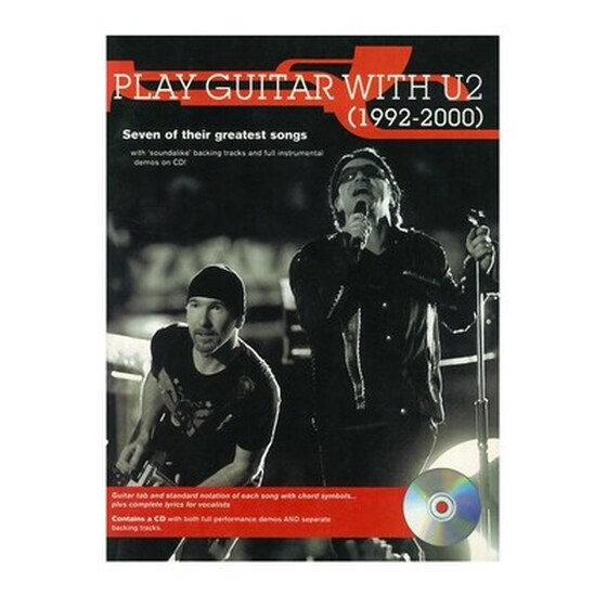 Play Guitar With U2 (1992-2000) - Cd image 1