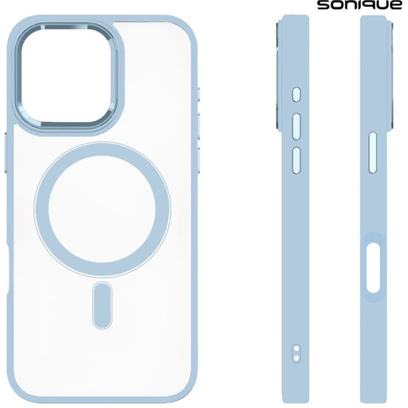 Θήκη Apple iPhone 16 Pro - Sonique Magnetic MagMetal - Light Blue