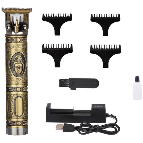 ARIA TRADE Trimmer Επαναφορτιζόμενο Χρυσό image 0