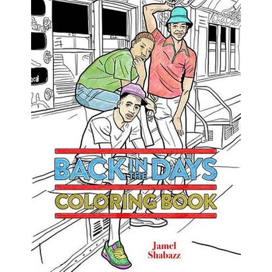 Back In The Days Coloring Book image 0