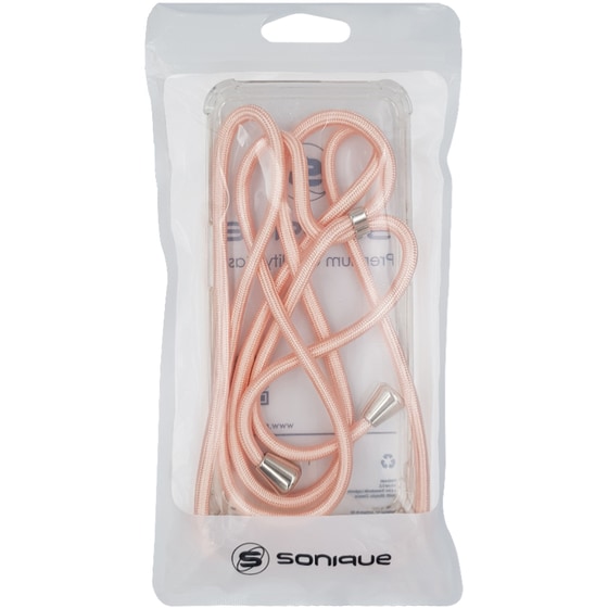 Θήκη Apple iPhone 14 Pro Max - Sonique Armor Clear - Ροζ Σατινέ image 4