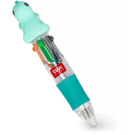 Στυλό Διαρκείας Legami Mini 4 Xρωμάτων 1.0 mm Dino image 0