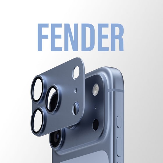 Προστατευτικό καμερών Apple iPhone 18 Pro - PanzerGlass Fender Camera Protector - Blue image 6