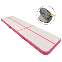 Vidaxl Στρώμα Ενόργανης Φουσκωτό Ροζ 800 X 100 X 20 Εκ. Pvc Με Τρόμπα