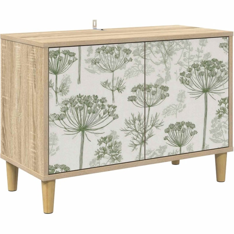 Έπιπλο Τηλεόρασης VidaXL GOTHA 69 x 33 x 50 cm - Sonoma Δρυς