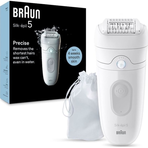 Αποτριχωτική Μηχανή BRAUN Silk-épil 5 5-011 για Υγρή & Στεγνή Χρήση image 1