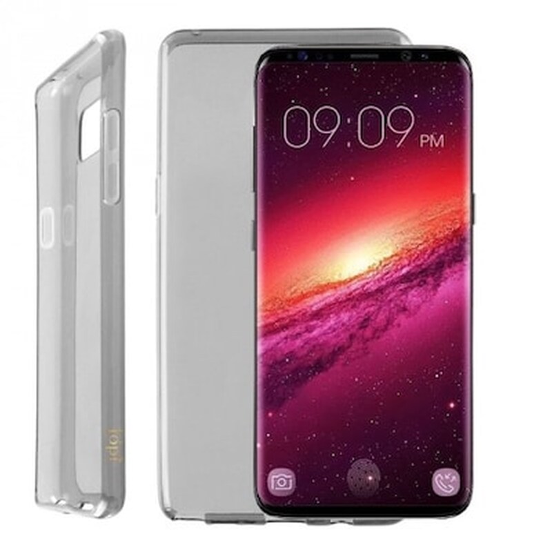 Θήκη Samsung Galaxy S9 - Idol 1991 Air Slim TPU - Διάφανο Γκρι IDOL 1991