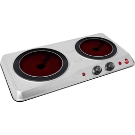 Διπλή Επιτραπέζια Κεραμική Εστία ELDOM PH21 2000 W Inox