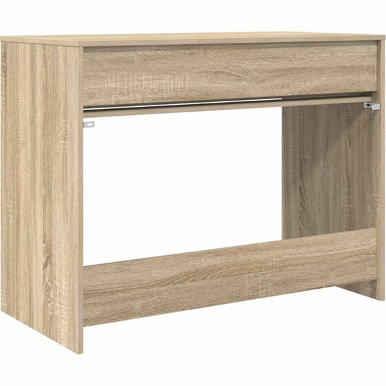 Γραφείο VidaXL με Συρτάρι και Αποθήκευση 100x50x78 cm - Sonoma Δρυς image 7