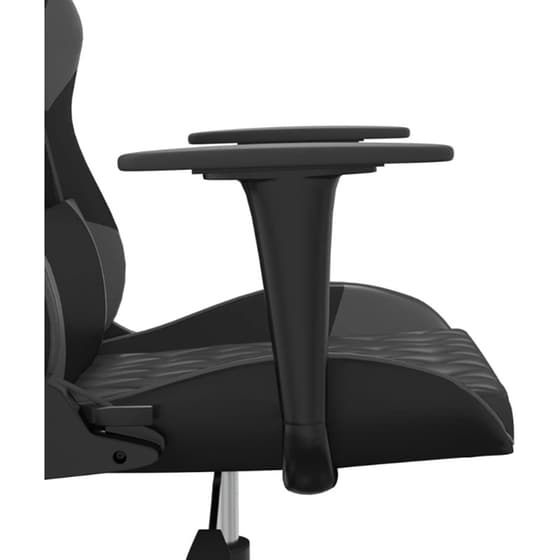 Καρέκλα Gaming VIDAXL 345515 από Τεχνητό Δέρμα - Γκρι image 6