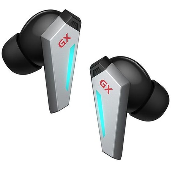 Ασύρματα Ακουστικά Edifier GX07 Bluetooth με RGB Φωτισμό Γκρι image 4