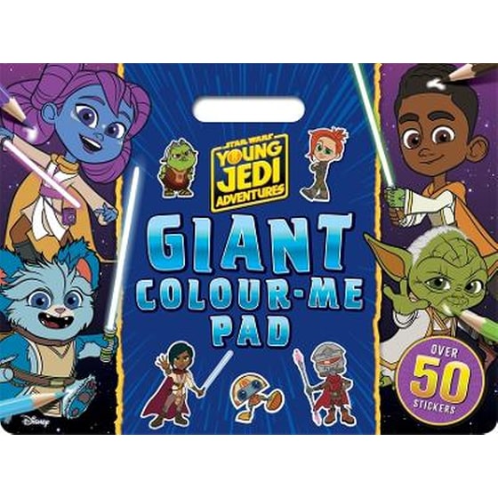 Star Wars Young Jedi Adventures: Giant Colour Me Pad image 0
