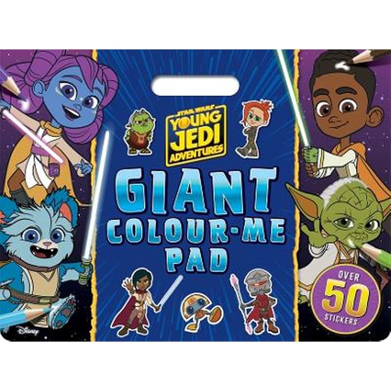 Star Wars Young Jedi Adventures: Giant Colour Me Pad
